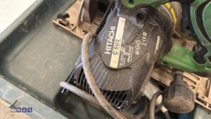 HITACHI C9U2 110v 9'' circular saw c/w case - 4
