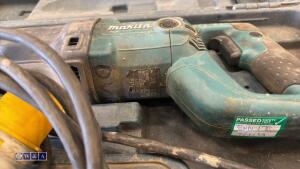 MAKITA 110v reciprocating saw c/w Bosch case - 3