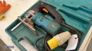 MAKITA 110v jigsaw c/w case - 3