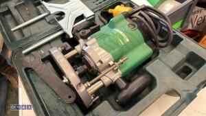 HITACHI 110v router c/w case - 4