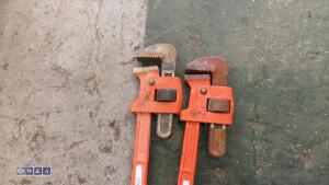 2 x wrenches (625)(624) - 2