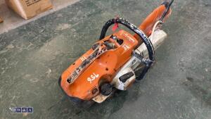 STIHL TS410 petrol stone saw - 5