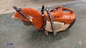 STIHL TS410 petrol stone saw - 8
