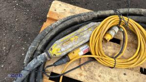 WACKER NEUSON 110v high frequency vibrating poker (3328864) - 2