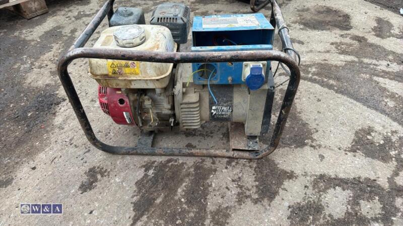 STEPHILL dual volt petrol generator