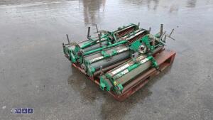 3 x Cyilinder mower units & 3 x scarifier units - 5