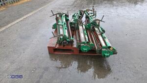 3 x Cyilinder mower units & 3 x scarifier units - 8