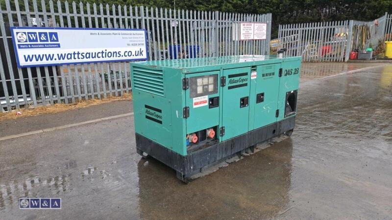 Atlas copco QAS 28 generator