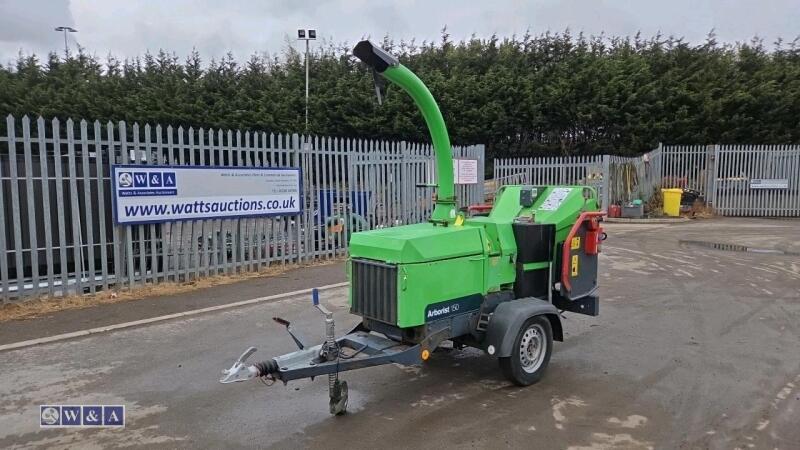 GreenMech Arborist 150 chipper
