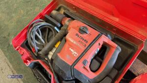 HILTI TE60 110v breaker c/w case (3413490) - 4