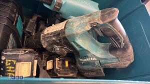 MAKITA DHR242 18v hammer drill c/w case (3430562) - 2