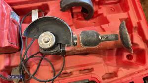 HILTI AG-125 A22 cordless angle grinder c/w case (3492621) - 3