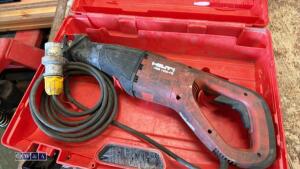 HILTI WSR1400PE 110v reciprocating saw c/w case (HT0024075) - 3