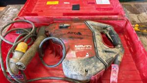 HILTI TE80 110v breaker c/w case (3351072) - 4