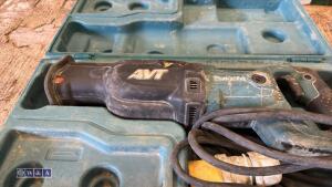 MAKITA JR3070 110v reciprocating saw c/w case (3312969) - 2