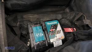MAKITA DGA517 18v angle grinder c/w charger & carry case (3429527) - 3