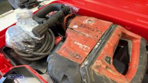 HILTI TE80 110v breaker c/w case (3300277A) - 2