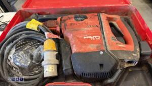 HILTI TE80 110v breaker c/w case (3349871) - 3