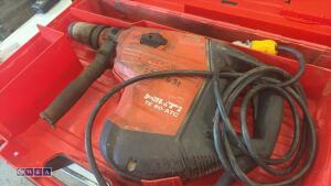 HILTI TE80-ATC 110v breaker c/w case (3255431) - 3