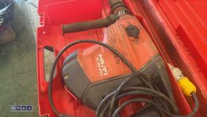 HILTI TE80-ATC 110v breaker c/w case (3255431) - 4