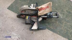 BOSCH GCM10S 110v sliding mitre saw - 3