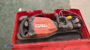 HILTI TE1000 110v breaker c/w case (3372858) - 3