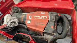 HILTI TE1000 110v breaker c/w case (3509789) - 4