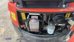 Kubota u17-3 c/w red key 3 buckets - 17