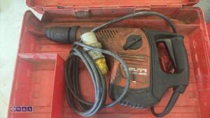HILTI TE50-AVR 110v breaker c/w case