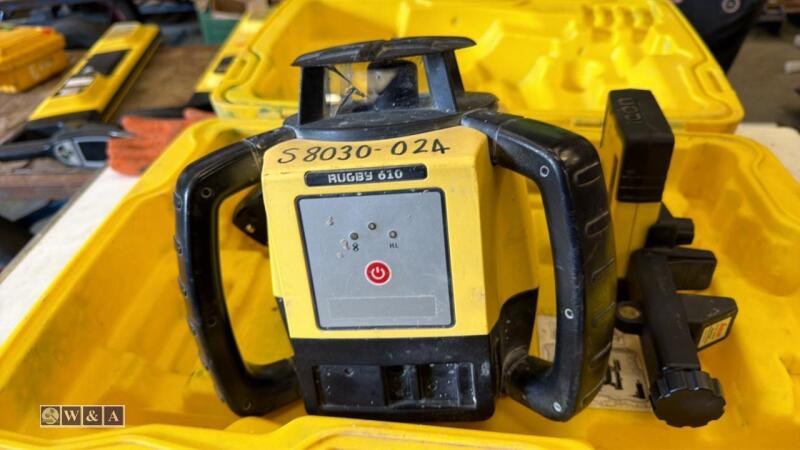 LEICA RUGBY 610 laser c/w case