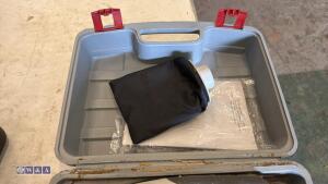 240v sander c/w case - 4