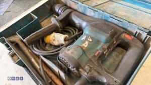 MAKITA HM0860C 110v breaker c/w case - 4