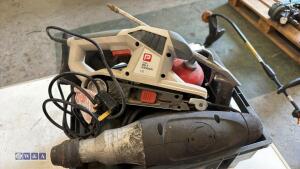 Box of miscelleanous including power tools