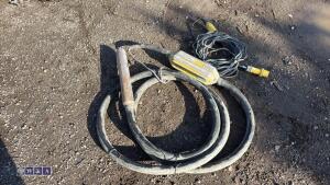 WAKCER NEUSON 110v high frequency vibrating poker (3438548)