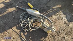 WACKER NEUSON 110v high frequency vibrating poker c/w nibbler (3454870) - 3