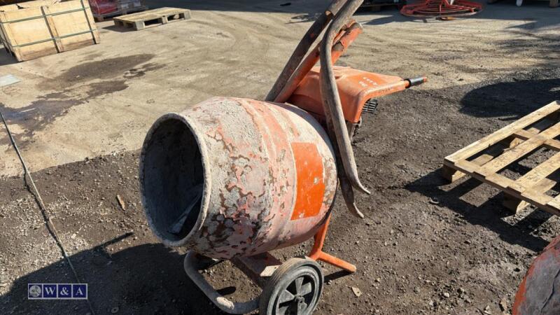 BELLE MINIMIX 150 petrol mixer c/w stand (3145667)