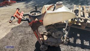 CLIPPER CS451 petrol road saw c/w dust suppression bottle (3386060) - 2