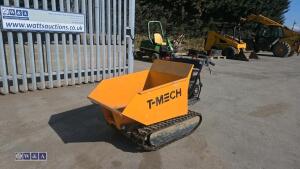Walk behind tracked dumper