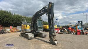 2018 VOLVO EC140 steel tracked excavator - 6