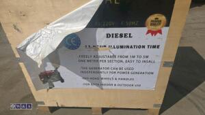 KMY industrial unused diesel lighting tower - 9