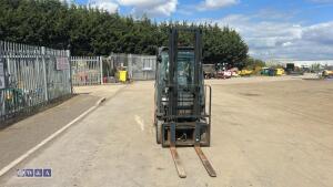 TOYOTA Toreno 18 gas driven forklift truck S/n: with duplex mast & cab - 7