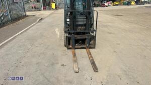 TOYOTA Toreno 18 gas driven forklift truck S/n: with duplex mast & cab - 8