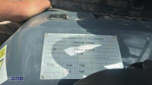 TOYOTA Toreno 18 gas driven forklift truck S/n: with duplex mast & cab - 24