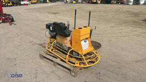 2026 80R 1.6m ride-on concrete power float S/n: MGJ251254 (unused) - 7