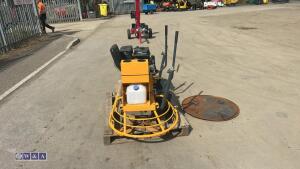 2026 80R 1.6m ride-on concrete power float S/n: MGJ251254 (unused) - 8