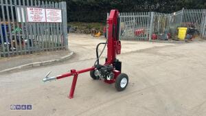 Unused petrol log splitter
