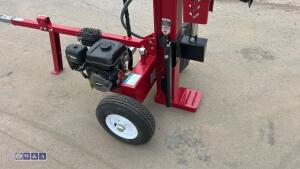 Unused petrol log splitter - 11