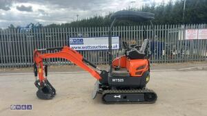 2025 WTS25 KUBOTA diesel driven rubber tracked excavator S/n: with bucket, blade, piped & thumb (unused) - 2