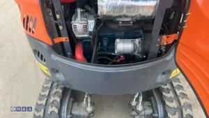 2025 WTS25 KUBOTA diesel driven rubber tracked excavator S/n: with bucket, blade, piped & thumb (unused) - 16
