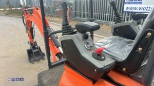 2025 WTS25 KUBOTA diesel driven rubber tracked excavator S/n: with bucket, blade, piped & thumb (unused) - 18